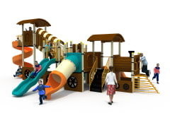 Tren Temalı Oyun Grubu D-400 PRK-402 | Temalı Metal Oyun Grupları | Erse Kent Mobilyaları